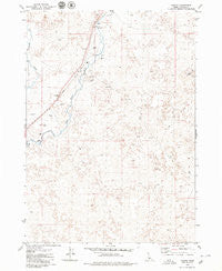 Pagari Idaho Historical topographic map, 1:24000 scale, 7.5 X 7.5 Minute, Year 1979