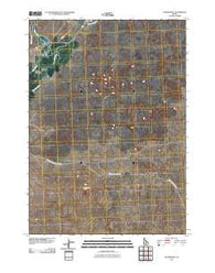 Pagari Well Idaho Historical topographic map, 1:24000 scale, 7.5 X 7.5 Minute, Year 2010