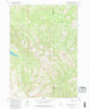 Palisades Peak Idaho Historical topographic map, 1:24000 scale, 7.5 X 7.5 Minute, Year 1966