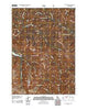 Palisades Peak Idaho Historical topographic map, 1:24000 scale, 7.5 X 7.5 Minute, Year 2011