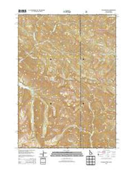 Palisades Peak Idaho Historical topographic map, 1:24000 scale, 7.5 X 7.5 Minute, Year 2013
