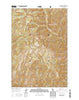 Papoose Peak Idaho Current topographic map, 1:24000 scale, 7.5 X 7.5 Minute, Year 2013