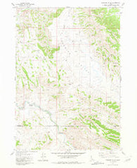 Paradise Valley Idaho Historical topographic map, 1:24000 scale, 7.5 X 7.5 Minute, Year 1981