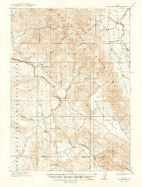 Paradise Valley Idaho Historical topographic map, 1:62500 scale, 15 X 15 Minute, Year 1918
