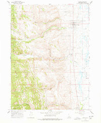 Paris Idaho Historical topographic map, 1:24000 scale, 7.5 X 7.5 Minute, Year 1967