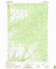 Park Idaho Historical topographic map, 1:24000 scale, 7.5 X 7.5 Minute, Year 1990