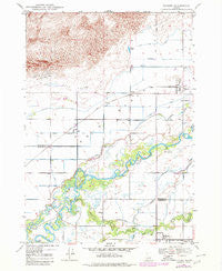 Parker Idaho Historical topographic map, 1:24000 scale, 7.5 X 7.5 Minute, Year 1948