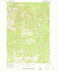 Parks Peak Idaho Historical topographic map, 1:24000 scale, 7.5 X 7.5 Minute, Year 1969
