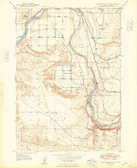 Pasadena Valley Idaho Historical topographic map, 1:24000 scale, 7.5 X 7.5 Minute, Year 1948