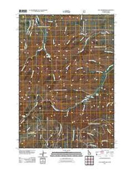Paul Reservoir Idaho Historical topographic map, 1:24000 scale, 7.5 X 7.5 Minute, Year 2011