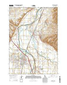 Payette Idaho Current topographic map, 1:24000 scale, 7.5 X 7.5 Minute, Year 2013