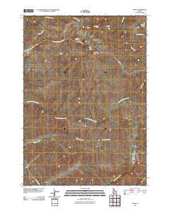 Pearl Idaho Historical topographic map, 1:24000 scale, 7.5 X 7.5 Minute, Year 2010