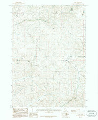 Pearl Idaho Historical topographic map, 1:24000 scale, 7.5 X 7.5 Minute, Year 1985