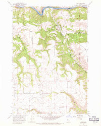 Peck Idaho Historical topographic map, 1:24000 scale, 7.5 X 7.5 Minute, Year 1967