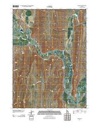 Pegram Idaho Historical topographic map, 1:24000 scale, 7.5 X 7.5 Minute, Year 2010