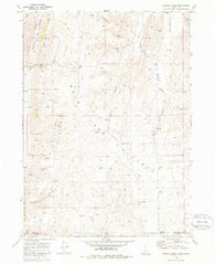 Pegram Creek Idaho Historical topographic map, 1:24000 scale, 7.5 X 7.5 Minute, Year 1970
