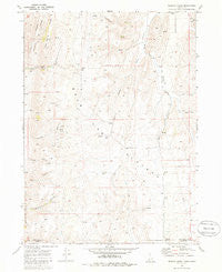 Pegram Creek Idaho Historical topographic map, 1:24000 scale, 7.5 X 7.5 Minute, Year 1970