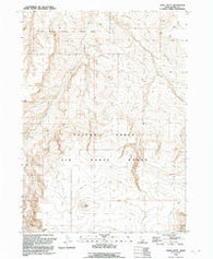 Pence Butte Idaho Historical topographic map, 1:24000 scale, 7.5 X 7.5 Minute, Year 1992