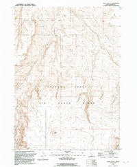 Pence Butte Idaho Historical topographic map, 1:24000 scale, 7.5 X 7.5 Minute, Year 1992
