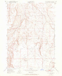 Pence Butte Idaho Historical topographic map, 1:24000 scale, 7.5 X 7.5 Minute, Year 1948