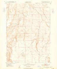 Pence Butte Idaho Historical topographic map, 1:24000 scale, 7.5 X 7.5 Minute, Year 1949