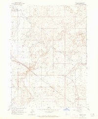 Perrine Idaho Historical topographic map, 1:24000 scale, 7.5 X 7.5 Minute, Year 1964
