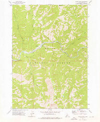 Phifer Creek Idaho Historical topographic map, 1:24000 scale, 7.5 X 7.5 Minute, Year 1972