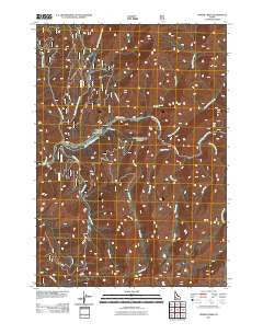 Phifer Creek Idaho Historical topographic map, 1:24000 scale, 7.5 X 7.5 Minute, Year 2011