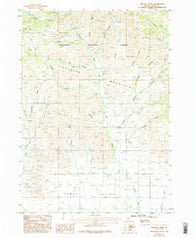 Phillips Creek Idaho Historical topographic map, 1:24000 scale, 7.5 X 7.5 Minute, Year 1986