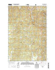Pierce Idaho Current topographic map, 1:24000 scale, 7.5 X 7.5 Minute, Year 2013
