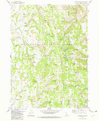 Pike Mountain Idaho Historical topographic map, 1:24000 scale, 7.5 X 7.5 Minute, Year 1978