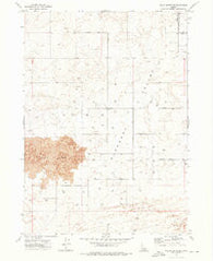 Pillar Butte SE Idaho Historical topographic map, 1:24000 scale, 7.5 X 7.5 Minute, Year 1972