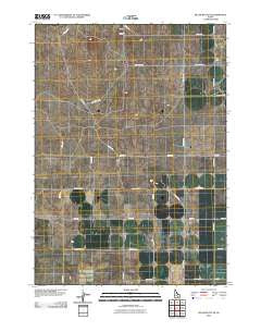 Pillar Butte NE Idaho Historical topographic map, 1:24000 scale, 7.5 X 7.5 Minute, Year 2010