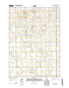 Pillar Butte NE Idaho Current topographic map, 1:24000 scale, 7.5 X 7.5 Minute, Year 2013