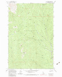Pilot Knob Idaho Historical topographic map, 1:24000 scale, 7.5 X 7.5 Minute, Year 1962