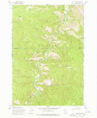 Pilot Peak Idaho Historical topographic map, 1:24000 scale, 7.5 X 7.5 Minute, Year 1969