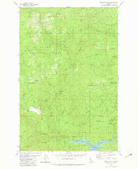 Pinchot Butte Idaho Historical topographic map, 1:24000 scale, 7.5 X 7.5 Minute, Year 1981