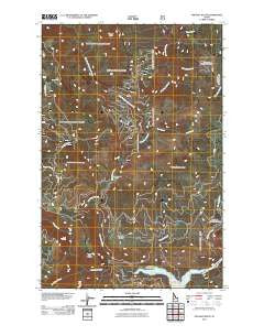 Pinchot Butte Idaho Historical topographic map, 1:24000 scale, 7.5 X 7.5 Minute, Year 2011