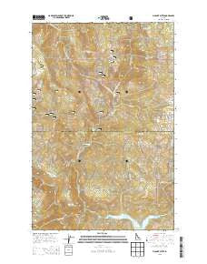 Pinchot Butte Idaho Current topographic map, 1:24000 scale, 7.5 X 7.5 Minute, Year 2013