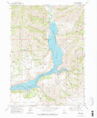 Pine Idaho Historical topographic map, 1:24000 scale, 7.5 X 7.5 Minute, Year 1973