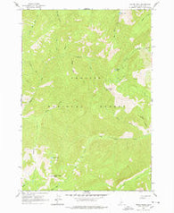 Pinyon Peak Idaho Historical topographic map, 1:24000 scale, 7.5 X 7.5 Minute, Year 1963