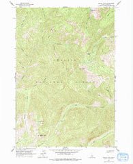 Pinyon Peak Idaho Historical topographic map, 1:24000 scale, 7.5 X 7.5 Minute, Year 1963