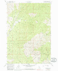 Pioneerville Idaho Historical topographic map, 1:24000 scale, 7.5 X 7.5 Minute, Year 1957
