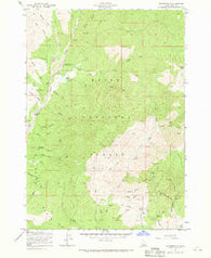 Pioneerville Idaho Historical topographic map, 1:24000 scale, 7.5 X 7.5 Minute, Year 1957