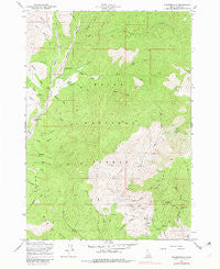 Pioneerville Idaho Historical topographic map, 1:24000 scale, 7.5 X 7.5 Minute, Year 1957