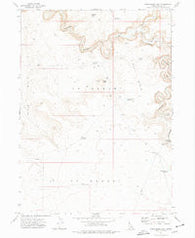 Piute Basin East Idaho Historical topographic map, 1:24000 scale, 7.5 X 7.5 Minute, Year 1973