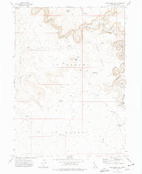 Piute Basin East Idaho Historical topographic map, 1:24000 scale, 7.5 X 7.5 Minute, Year 1973