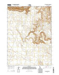 Piute Basin West Idaho Current topographic map, 1:24000 scale, 7.5 X 7.5 Minute, Year 2013