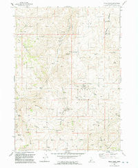 Pixley Basin Idaho Historical topographic map, 1:24000 scale, 7.5 X 7.5 Minute, Year 1992