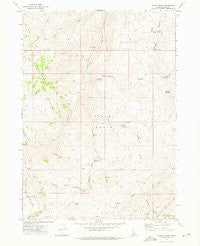 Pixley Basin Idaho Historical topographic map, 1:24000 scale, 7.5 X 7.5 Minute, Year 1972